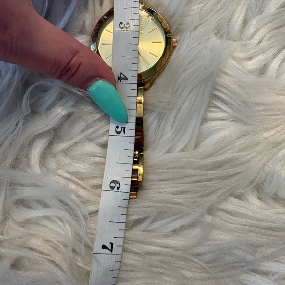 Michael Kors Gold Tone Minimalist Bracelet Watch main image 4